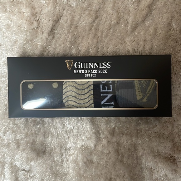 Guinness Men's Three Pack Sock Gift Box - Picture 2 of 12